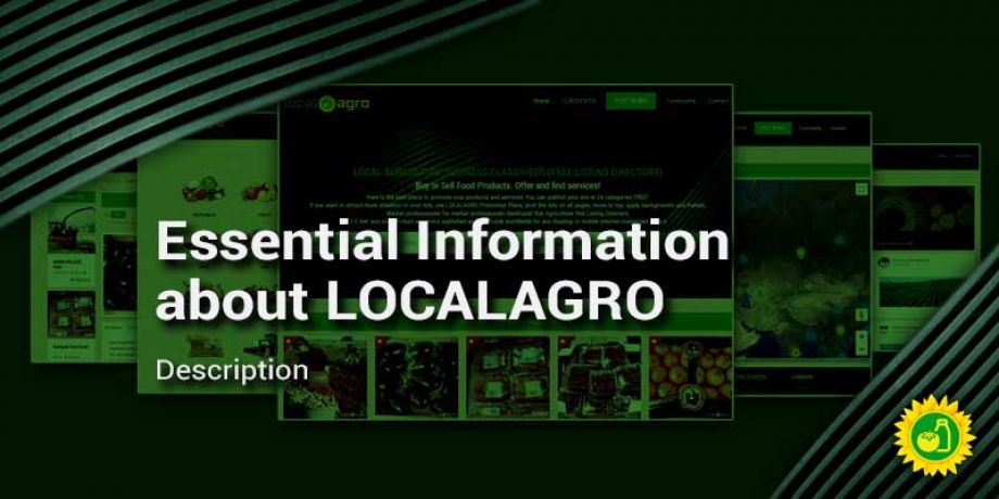 LOCALAGRO.IO - Recent blog posts - LocalAgro Blog LOCALAGRO PLATFORM DESCRIPTION